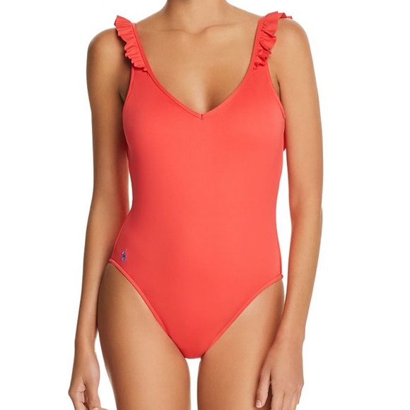 ralph lauren ruffle swimsuit